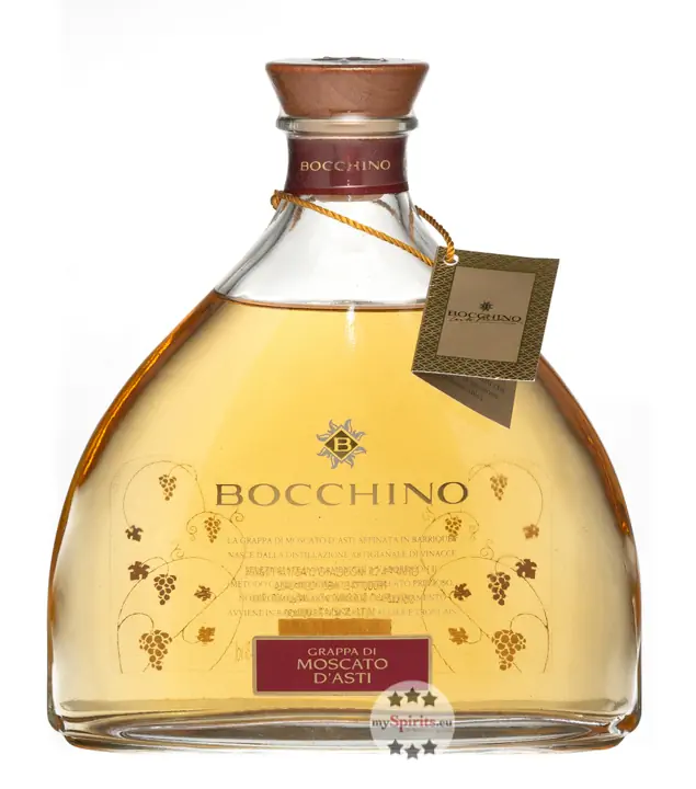 Bocchino Grappa di Moscato D'Asti in Barriques / 40 % Vol. / 0,7 Liter-Flasche