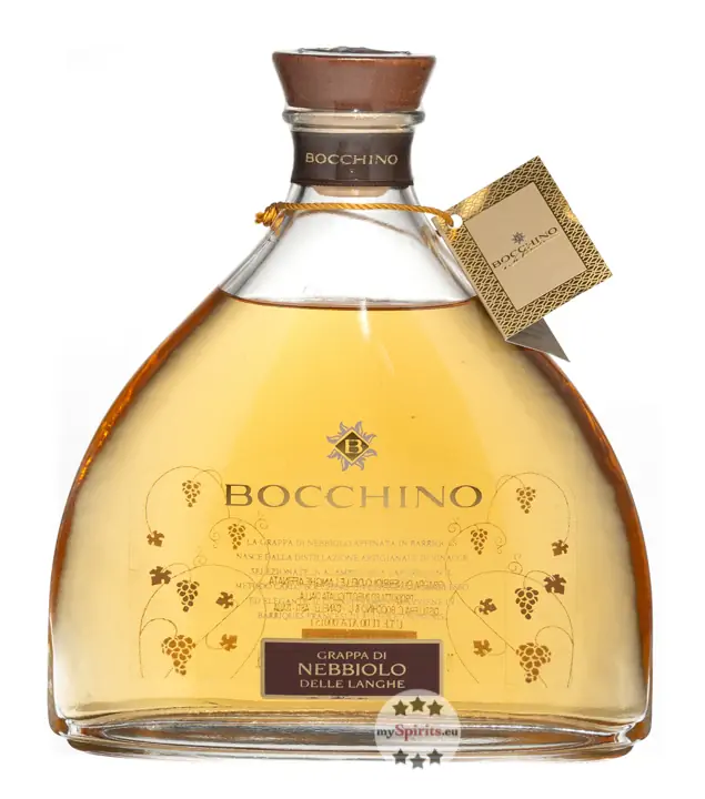Bocchino Grappa di Nebbiolo Delle Langhe in Barriques / 40 % Vol. / 0,7 Liter-Flasche