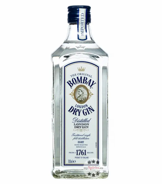 Bombay Sapphire London Dry Gin / 37,5% vol. / 0,7 Liter-Flasche
