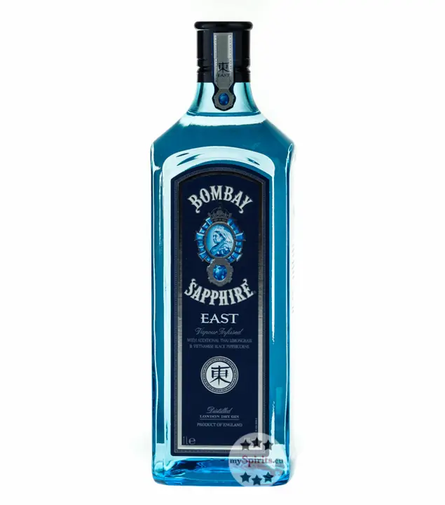 Bombay Sapphire Gin East – Vapour Infused / 42% vol. / 1,0 Liter-Flasche