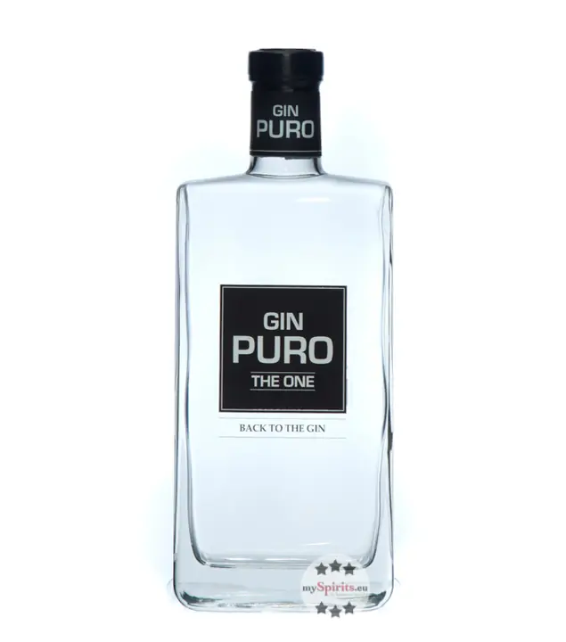 Bonaventura Maschio: Gin Puro - The One / 56,3 % Vol. / 0,7 Liter-Flasche