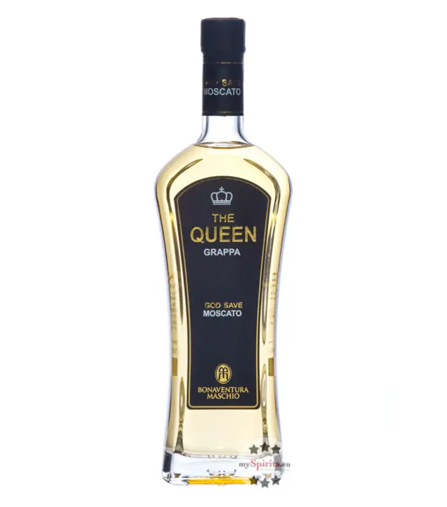 Bonaventura Maschio: The Queen Grappa – God Save Moscato / 38 % Vol. / 0,7 Liter-Flasche