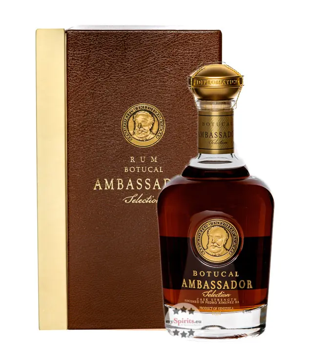 Botucal Ambassador Rum Selection Cask Strength / 47 % Vol. / 0,7 Liter-Flasche in Geschenkbox