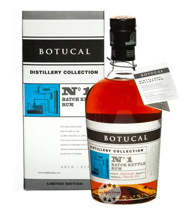 Botucal Distillery Collection No. 1 Batch Kettle Rum / 47 % Vol. / 0,7 Liter-Flasche in Geschenkkarton