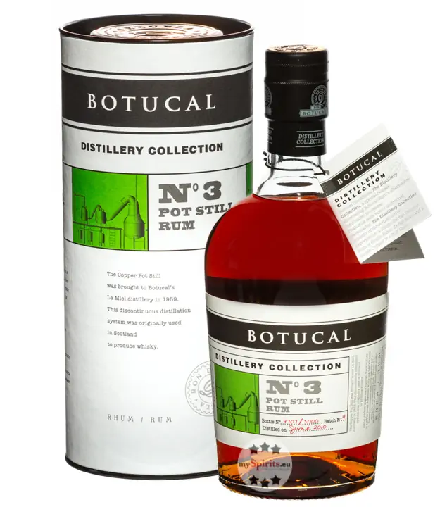 Botucal Distillery Collection No. 3 Pot Still Rum / 47 % Vol. / 0,7 Liter-Flasche in Geschenkkarton