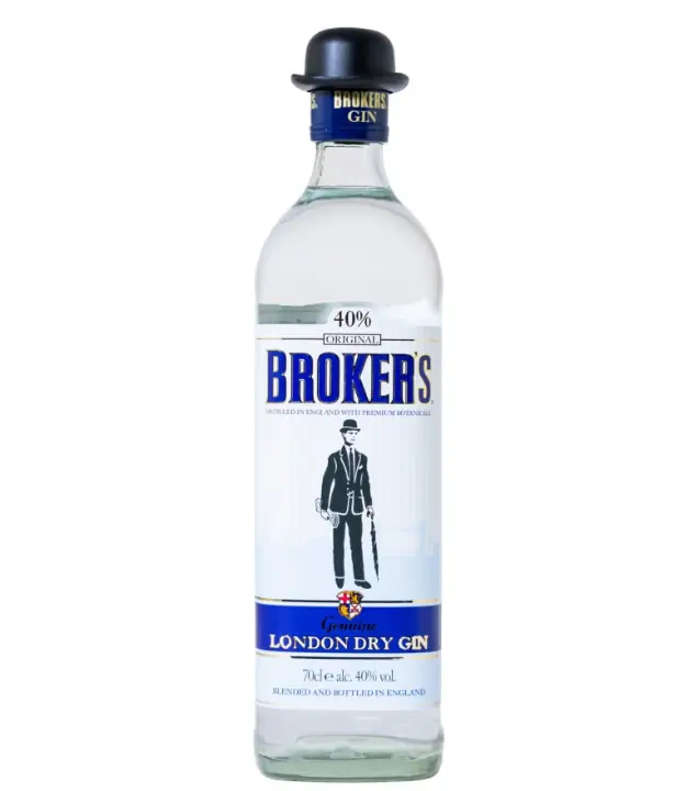 Broker's London Dry Gin / 40% vol / 0,7 Liter-Flasche
