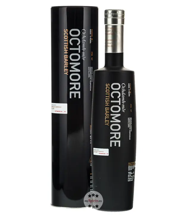 Bruichladdich Octomore 6.1 Scottish Barley Whisky / 57 % Vol. / 0,7 Liter-Flasche in Geschenkbox