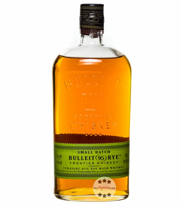 Bulleit 95 Rye Frontier Whiskey aus Kentucky / 45% Vol. / 0,7 Liter-Flasche