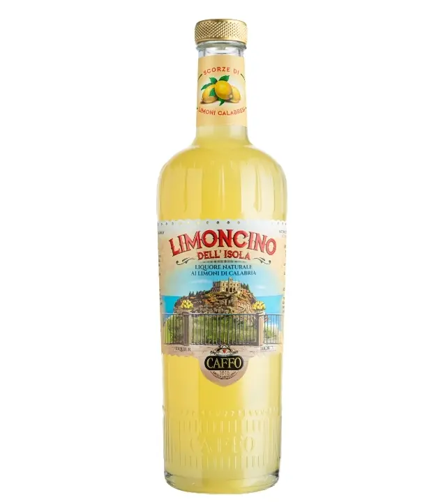 Caffo: Limoncino Dell' Isola Likör / 30 % vol / 0,7 Liter-Flasche
