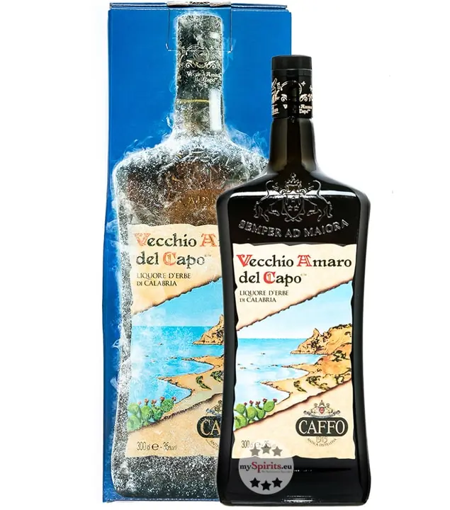 Caffo: Vecchio Amaro del Capo Likör / 35 % vol / 3 Liter-Flasche