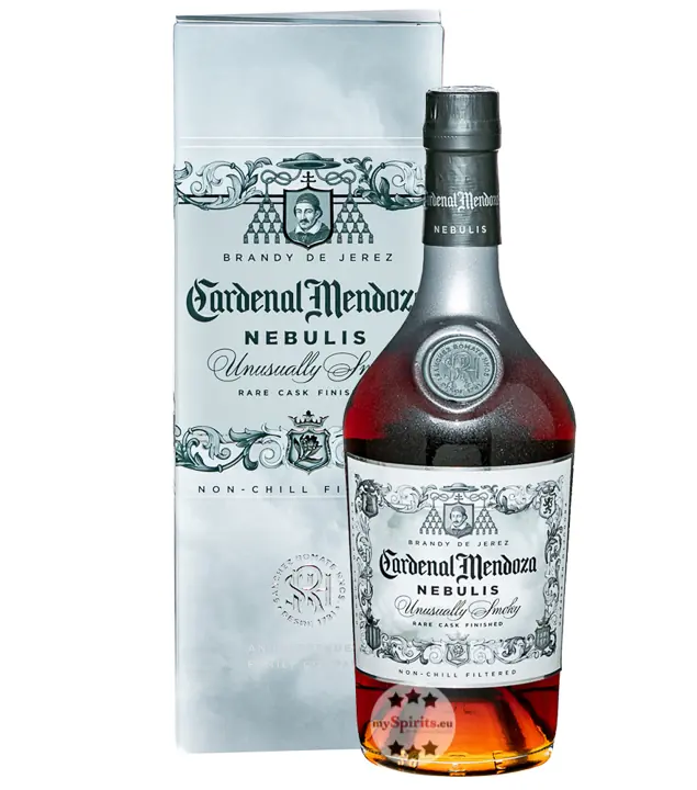 Cardenal Mendoza Nebulis Unusually Smoky Brandy de Jerez / 40 % Vol. / 0,7 Liter-Flasche in Geschenkbox