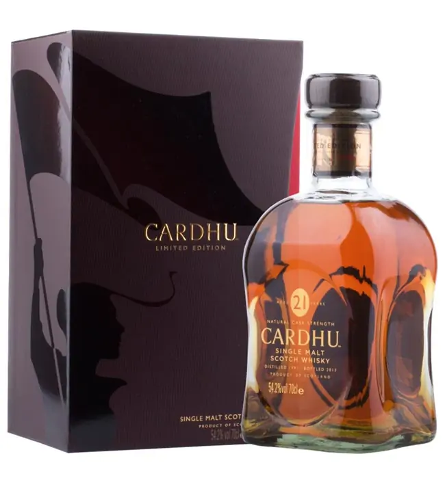 Cardhu Whisky - Natural Cask Strength 21 Years Old Speyside Single Malt Scotch Whisky 