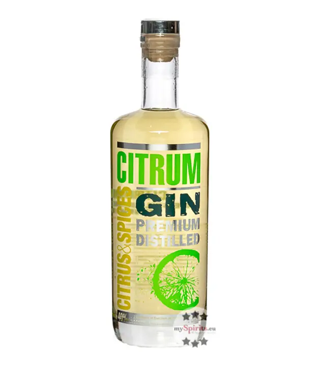 Distilleries et Domaines de Provence: Citrum Gin Distilled Gin / 40 % Vol. / 0,7 Liter-Flasche
