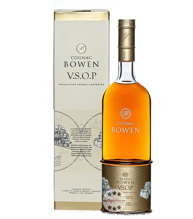 Cognac Bowen V.S.O.P. / 40 % Vol. / 0,7 Liter-Flasche