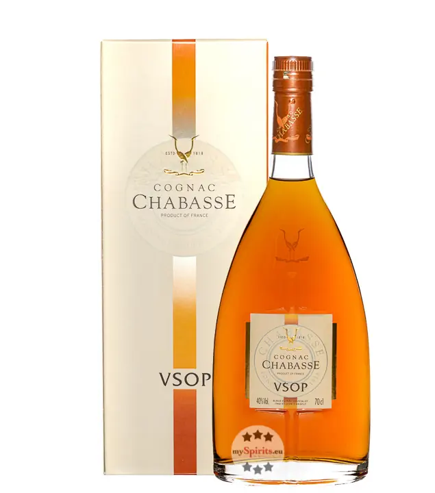 Cognac Chabasse VSOP / 40 % Vol. / 0,7 Liter-Flasche in Geschenkkarton