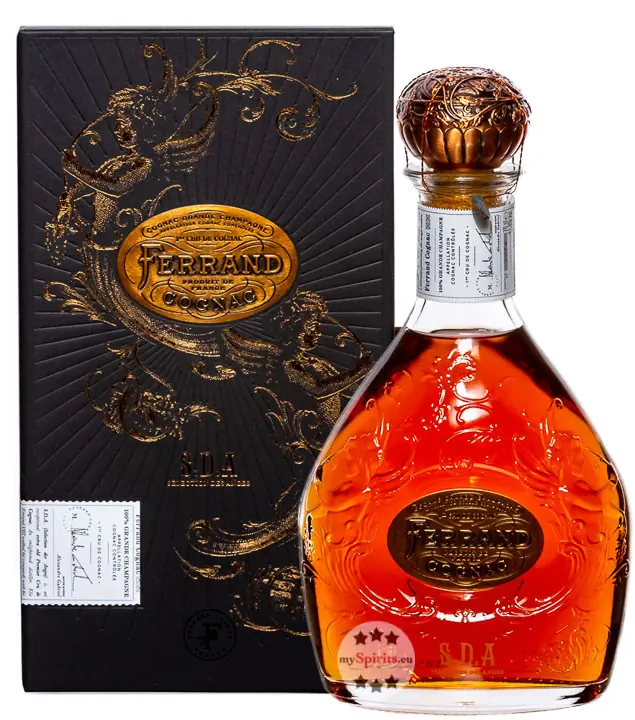 Cognac Pierre Ferrand: Sélection des Anges 1er Cru de Cognac / 41,8 % Vol. / 0,7 Liter-Flasche in Geschenkkarton