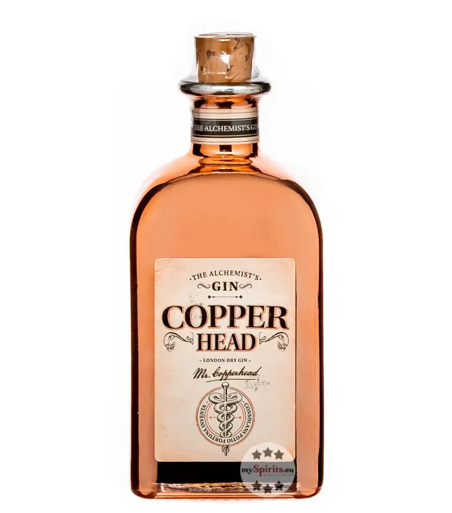 The Alchemist’s Gin Copperhead London Dry Gin Original / 40 % Vol. / 0,5 Liter-Flasche