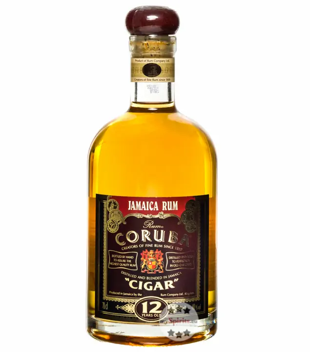 Rum Coruba Jamaica Cigar 12 Years Old / 40 % Vol. / 0,7 Liter-Flasche
