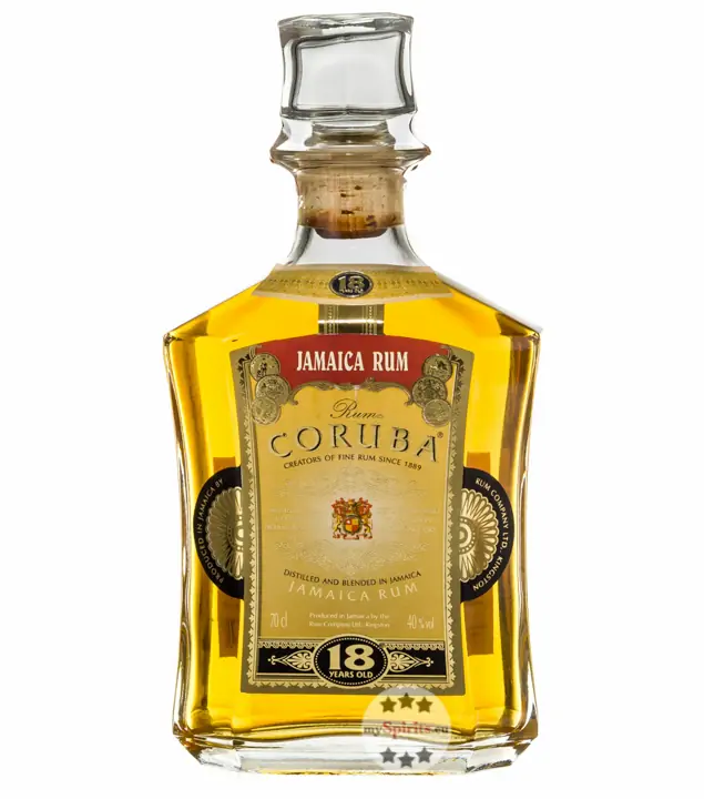 Rum Coruba Jamaica 18 Years Old / 40 % Vol. / 0,7 Liter-Flasche