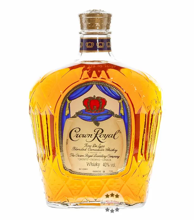 Crown Royal Deluxe Blended Canadian Whisky / 40 % Vol. / 1 Liter-Flasche in Karton