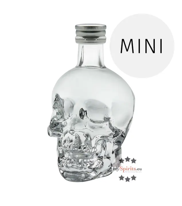 Crystal Head Vodka Miniatur / 40 % Vol. / 0,05 Liter-Flasche