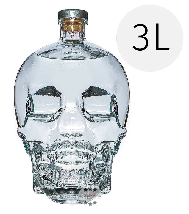 Crystal Head Vodka / 40 % Vol. / 3,0 Liter in Totenkopf-Flasche