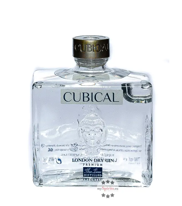 Cubical London Dry Gin Premium / 40 % Vol. / 0,7 Liter-Flasche