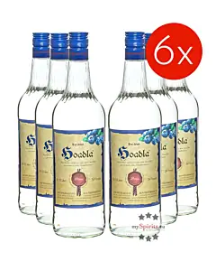 Prinz: Hoadla - fruchtig milder Heidelbeer-Schnaps / 34 % Vol. / 6 x 1,0 Liter - Flasche