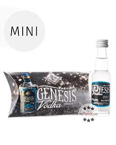 Genesis Vodka &ndash; Premium Wodka / 44,4 % Vol. / 0,02 Liter-Flasche