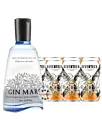 Gin Tonic Set: Gin Mare (42,7 % Vol. / 0,7 Liter) + 8 x 1724 Tonic Water (0,2 Liter) inkl. 2,00 € Pfand