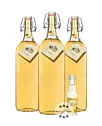 3 x Prinz: Alte Williams-Christ-Birne / 41 % Vol. / 3 x 1,0 Liter-Flaschen + gratis 0,02 Liter-Miniatur