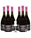 6 x Fassbind Alte Himbeere - Vieille Framboise / 40 % vol / 6 x 0,7 Liter + mySpirits Schnapskelch
