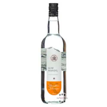 Alm Mand’l Marillen Schnaps / 35 % Vol. / 1,0 Liter-Flasche