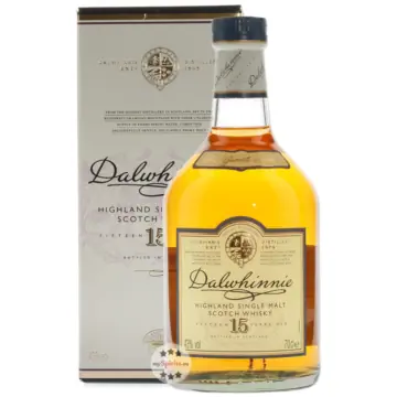 Dalwhinnie: 15 Years Old Single Malt Scotch Highland Whisky in Geschenk-Box