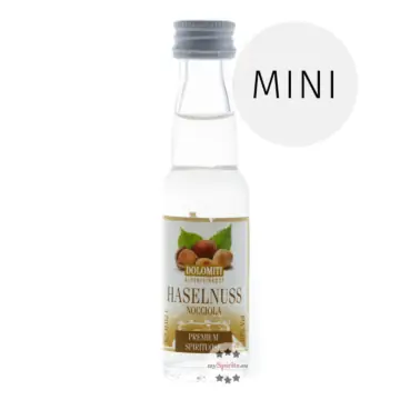 Dolomiti: Haselnuss Premium / 40% Vol. / 0,02 Liter