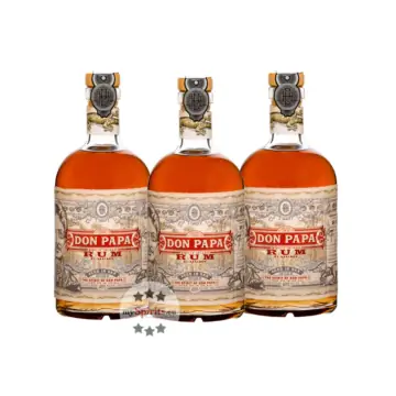Don Papa Rum aus Philippinien / 40 % Vol. / 3 x 0,7 Liter-Flasche