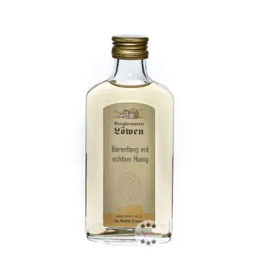 Löwen: Bärenfang mit echtem Blütenhonig / 35% Vol. / 0,2 Liter - Flasche