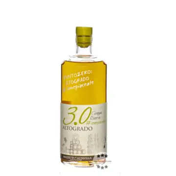 Mazzetti Grappa 3.0 Grappa Altogrado / 51,4 % Vol. / 0,7 Liter-Flasche