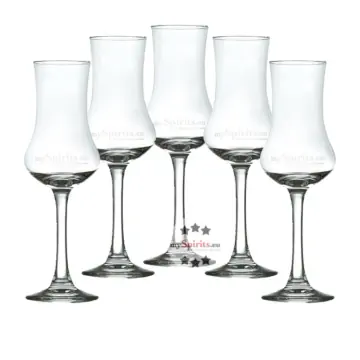 mySpirits Schnapskelch: Degustationsglas für Spirituosen mit 0,02 Liter Eichstrich