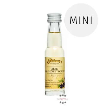 Prinz: Alte Haus-Zwetschke / 41% Vol. / 0,02 Liter - Flasche