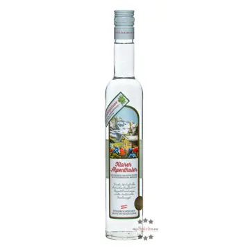 Prinz: Klarer Alpenthaler Kräuterschnaps / 38 % Vol. / 0,5 Liter-Flasche
