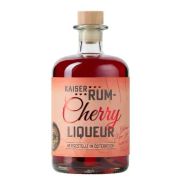 Prinz: Rum Cherry Liqueur mit Inländerrum / 40 % Vol. / 0,5 Liter-Flasche