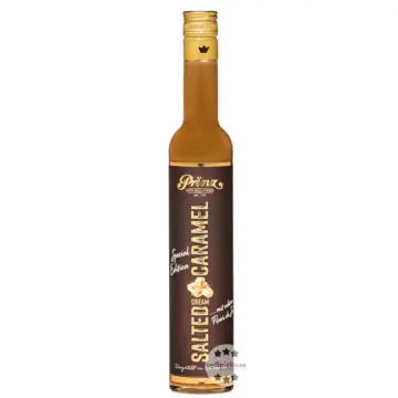 Prinz Salted Caramel Cream Likör Special Edition / 17 % vol. / 0,5 Liter-Flasche