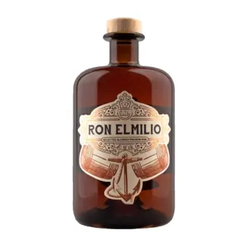 Ron Elmilio – Selected Blended Premium Rum / 40% Vol. / 0,7 Liter-Flasche