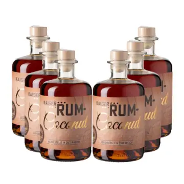 Rum Coconut Likör mit Inländerrum 6 Flaschen