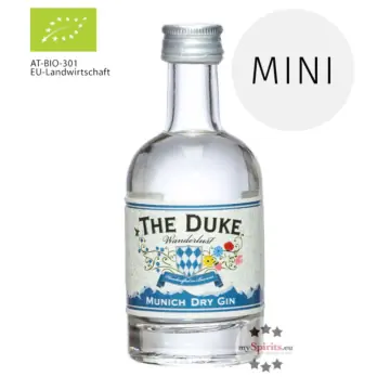 The Duke Wanderlust Gin Mini Munich Dry Gin Bio / 47 % Vol. / 0,05 Liter-Flasche