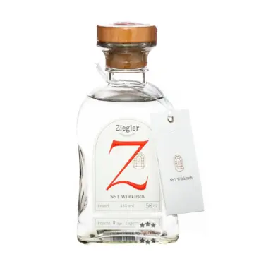 Ziegler Wildkirsch No. 1 Edelbrand / 43 % Vol. / 0,5 Liter-Flasche