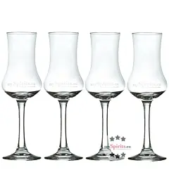 4 x mySpirits Schnapskelch / je St&uuml;ck ca. 55 ml / H: ca. 16 cm