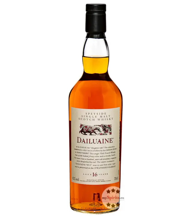 Dailuaine 16 Years Speyside Single Malt Scotch Whisky Flora & Fauna / 43 % Vol. / 0,7 Liter-Flasche