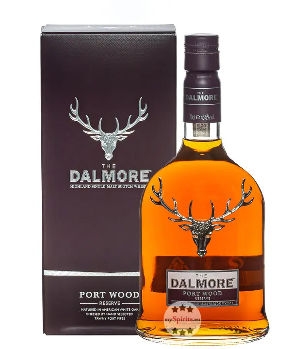 The Dalmore Port Wood Reserve Highland Single Malt Whisky / 46,5 % Vol. / 0,7 Liter-Flasche in Geschenkbox